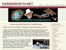 Tablet Screenshot of harmsworth.net